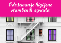 Održavanje higijene stambenih zgrada / ćišćenje stambenih zgrada